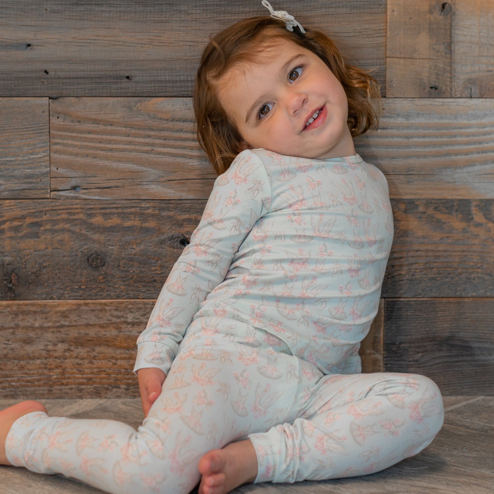 Swan Ballet Big Kid Pajama Set - By Baano