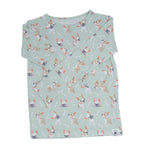 Mint Frenchie Puppy Big Kid Pajama - By Baano