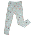 Mint Frenchie Puppy Big Kid Pajama - By Baano