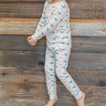 Pink Farm Hens Bamboo Big Kid Pajama - By Baano