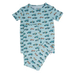 Surfing Beach Big Kid Pajama S/S - By Baano