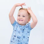 Pirate Ships Big Kid Pajama S/S - By Baano