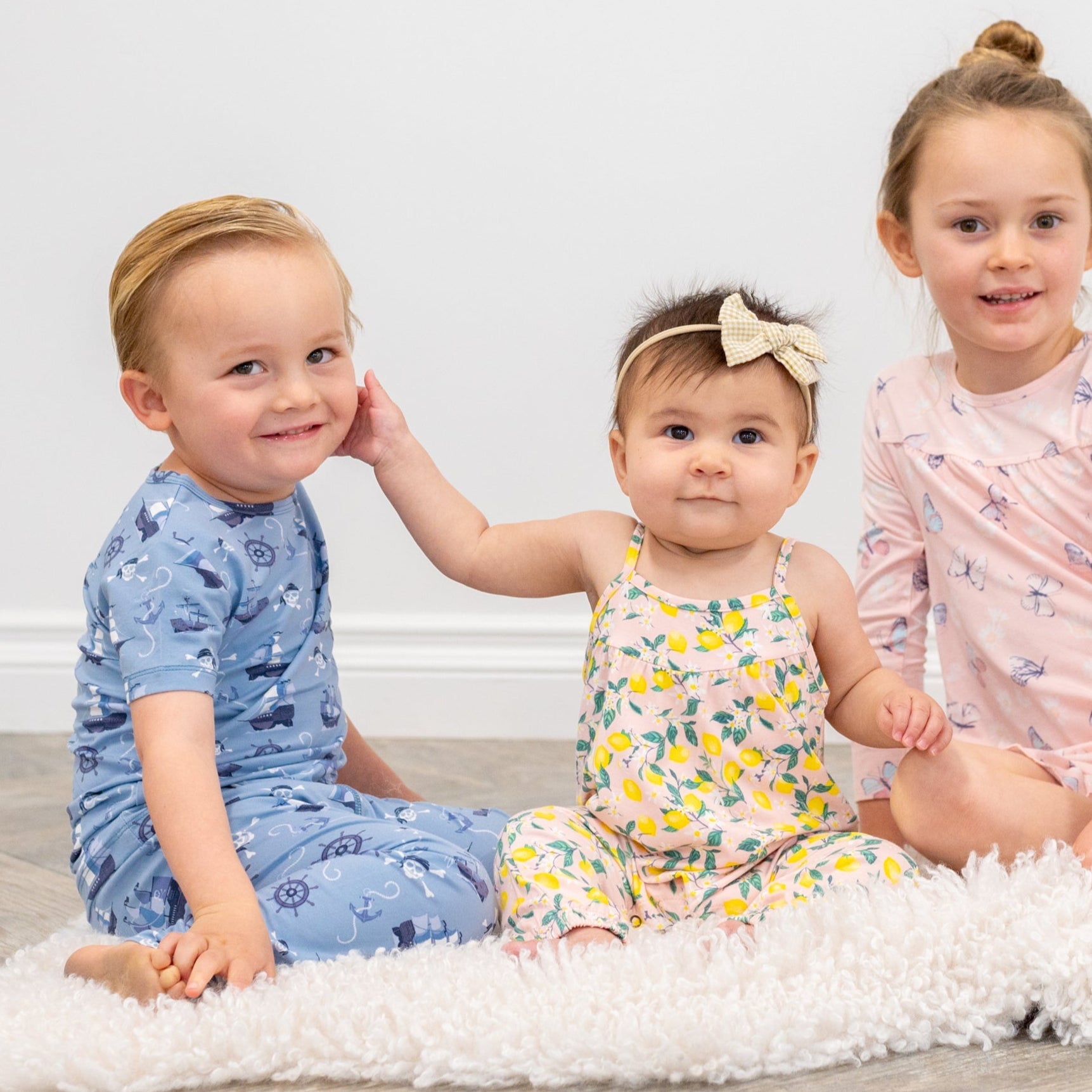 Pirate Ships Big Kid Pajama S/S - By Baano