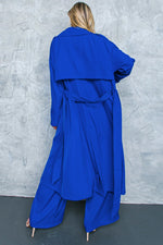 BOSS BABE WOVEN TRENCH COAT - By Baano