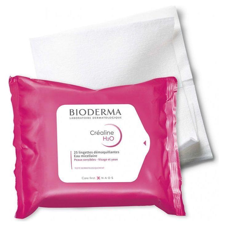 Bioderma Sensibio H2O - 25 Makeup Removing Wipes - Micellar Water