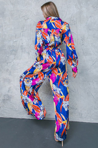 BLOOMING HOPE WOVEN JUMPSUIT - By Baano