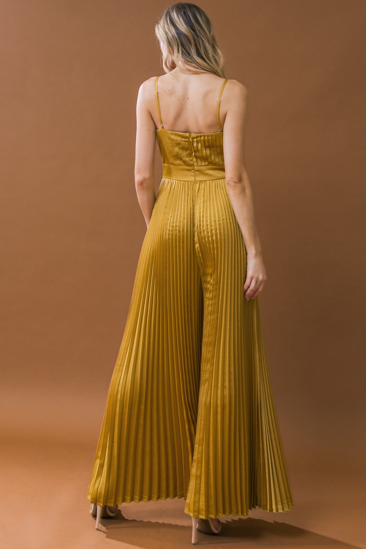 BLISSFUL LOVE WOVEN JUMPSUIT - By Baano