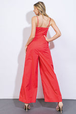 A BEAUTIFUL FEELING WOVEN JUMPSUIT - By Baano