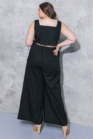 LIFE WITH YOU POPLIN JUMPSUIT - By Baano
