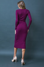 FOREVER IMPRESSED SWEATER MIDI DRESS - By Baano