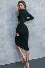 GORGEOUS AMBITION SWEATER MIDI DRESS - By Baano