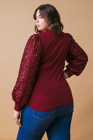 FEELING THE FUN SWEATER TOP - By Baano