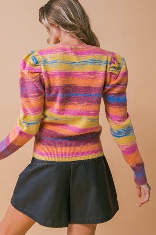 DELUXE DESIRE SWEATER TOP - By Baano