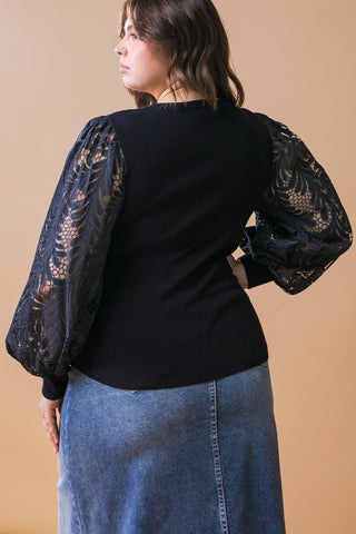 LEISURE LIFE SWEATER TOP - By Baano
