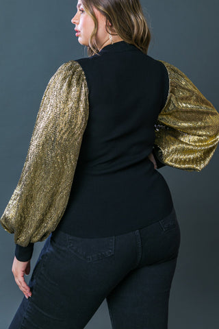 LOVELY ESSENCE SWEATER TOP - By Baano