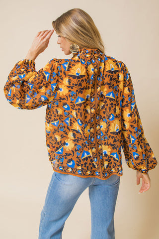 OVERTHINKING IT WOVEN TOP - By Baano