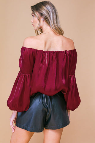 SIMPLY FAVORED WOVEN TOP - By Baano