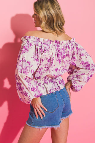 LOVELY ENTRANCE WOVEN TOP - By Baano