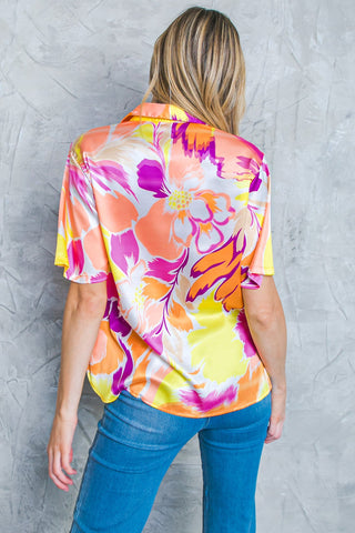 HELLO AROHA WOVEN TOP - By Baano