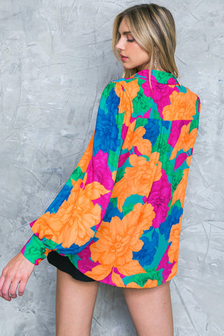SOUL ON FIRE WOVEN TOP - By Baano