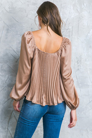 NO MORE DRAMA WOVEN TOP - By Baano