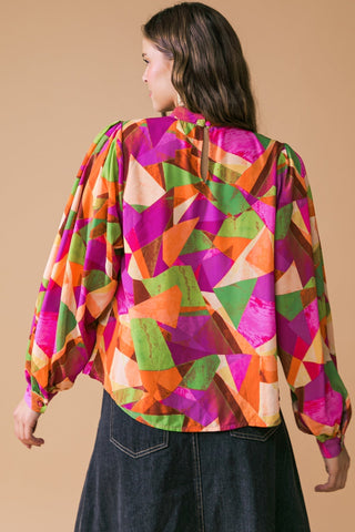 LOOKING AHEAD WOVEN TOP - By Baano