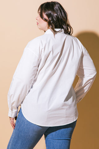 HIT OR MISS POPLIN SHIRT - By Baano