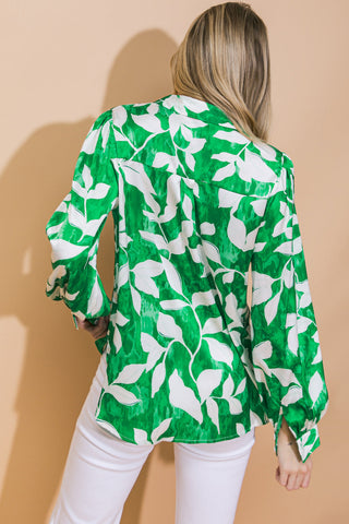 COMING TO MY SENSES WOVEN TOP - By Baano