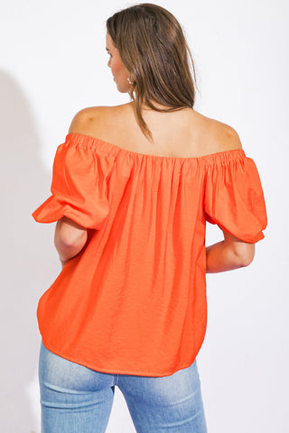 CALL TO ACTION WOVEN TOP - By Baano