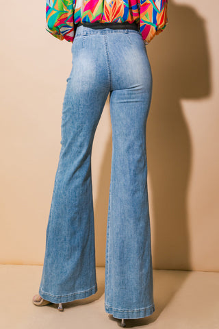 POSTCARDS FROM ME DENIM PANTS - By Baano