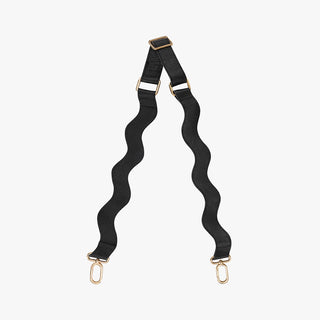 Starry Black Wavy Strap Womads
