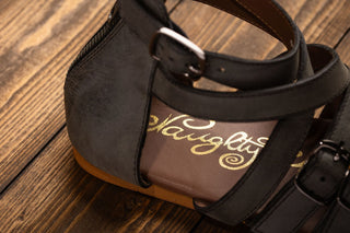 Blair Sandals in Black Naughty Monkey