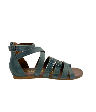 Blair Sandals in Teal Naughty Monkey