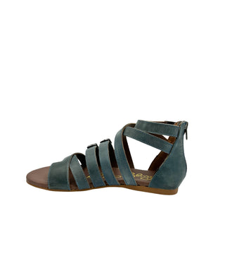 Blair Sandals in Teal Naughty Monkey