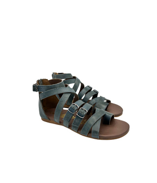 Blair Sandals in Teal Naughty Monkey