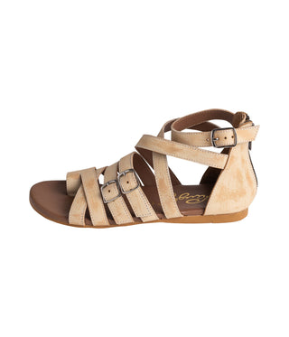 Blair Sandals in White Naughty Monkey