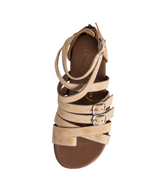Blair Sandals in White Naughty Monkey