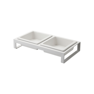 Pet Food Bowl - Steel + Ceramic - By Baano