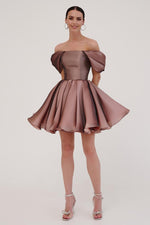 Blissful Diva Mini Skater Dress - By Baano