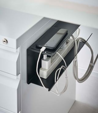 Under-Desk Cable Organizer - Steel - By Baano