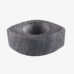 2-Piece Blossom Marble Tea Light Holders - By Baano