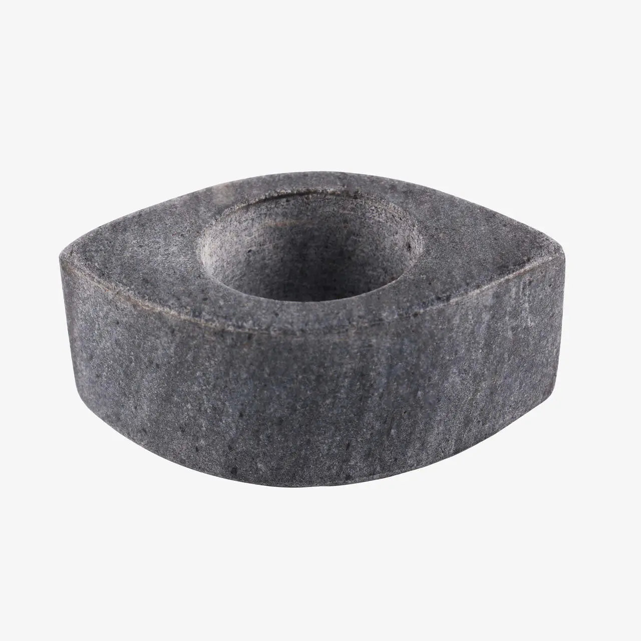 2-Piece Blossom Marble Tea Light Holders - By Baano