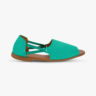 Turquoise Peep Toes