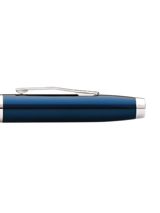 Coventry Blue Lacquer Ballpoint Pen - By Baano