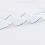 600 Thread Count Framed Sateen Embroidered Cotton Sheet Set