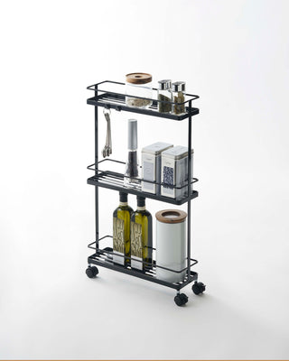 Rolling Cart (26" H)  - Steel - By Baano