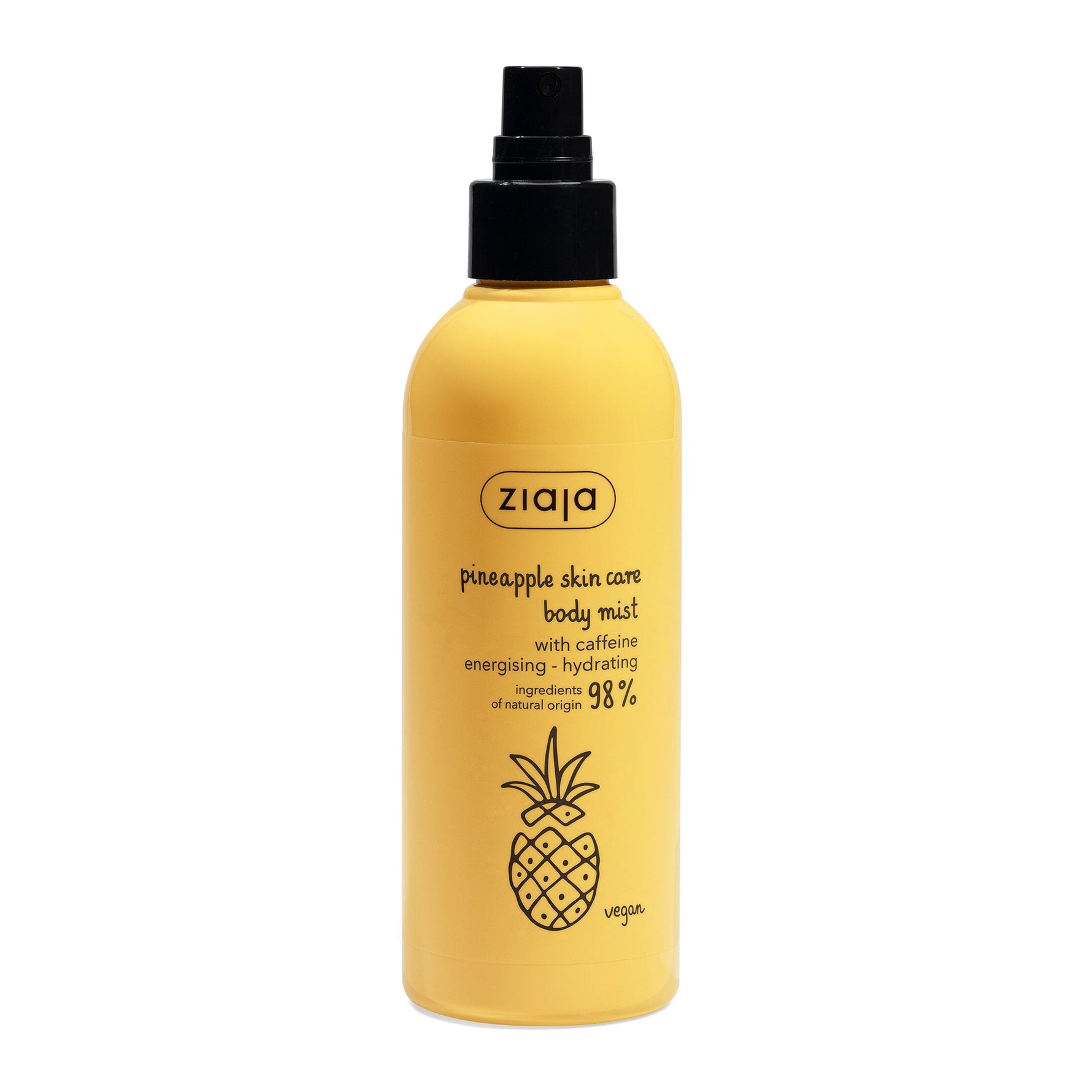 Pineapple body mist with caffeine - By Baano