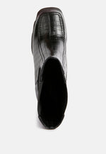 Bounty High Platform Heel Chelsea Boots