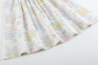 Bouquet Floral Smocked Bishop Dress