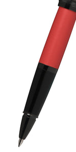 Bailey™ Matte Red Lacquer Rollerball Pen - By Baano